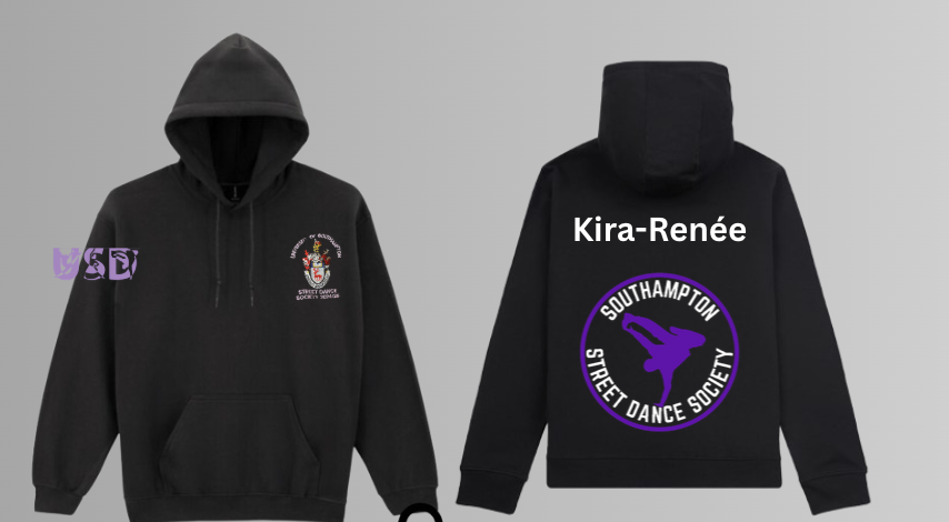 Street Dance Black Hoodie 